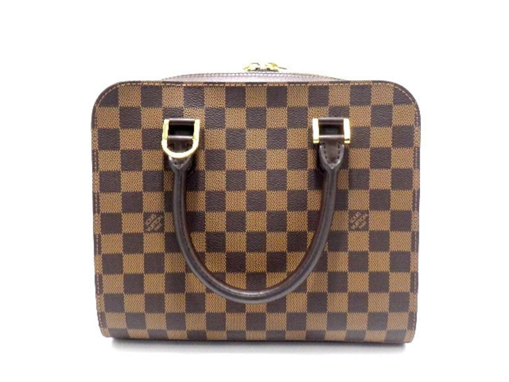 Louis Vuitton Damier Handbag Triana Brown